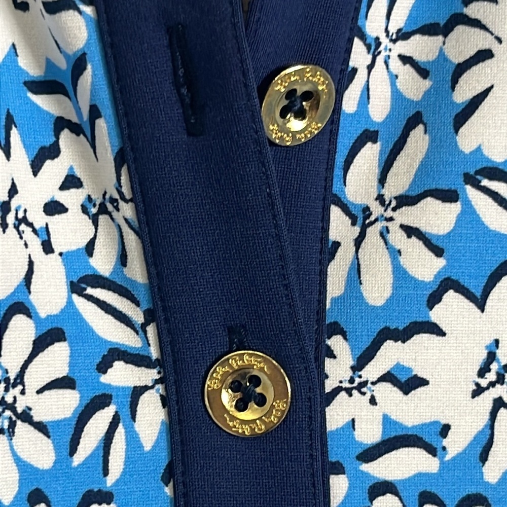 Lilly Pulitzer Women's Ainslee 3/4 Sleeve Dress size XL Preppy Country Club - Picture 9 of 15